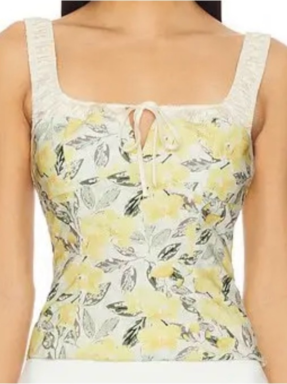 Astr the Label Milkmaid Corset Top Size M